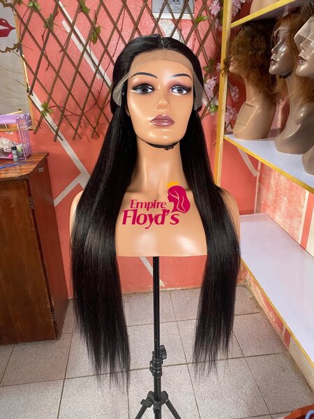 Perruque Lace Front Noire