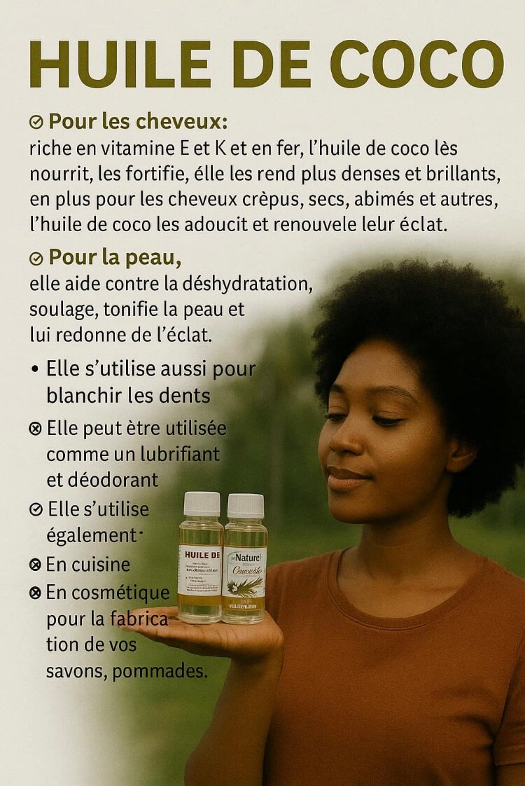 Huile de Coco Naturelle