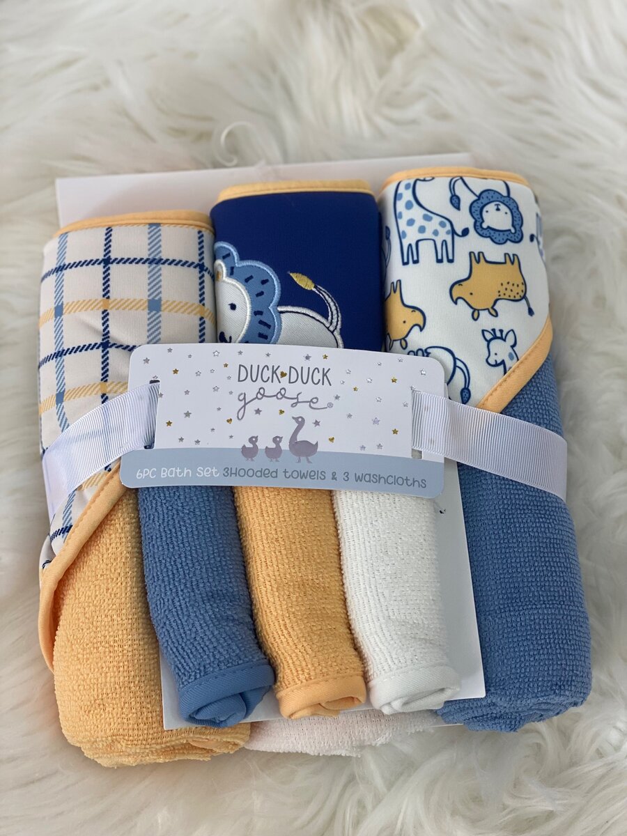 Bath set Hooded Towels &wash cloths