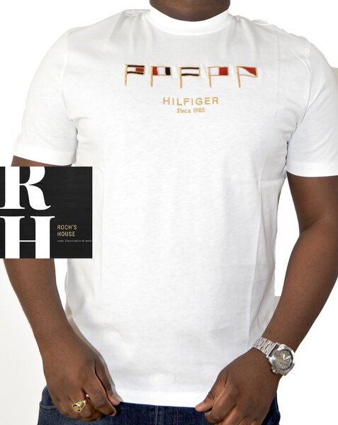 T-shirt Tommy Hilfiger Blanc
