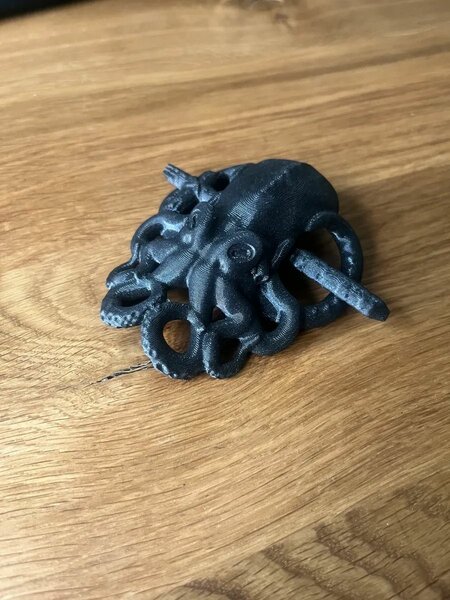 Octopus hair pin
