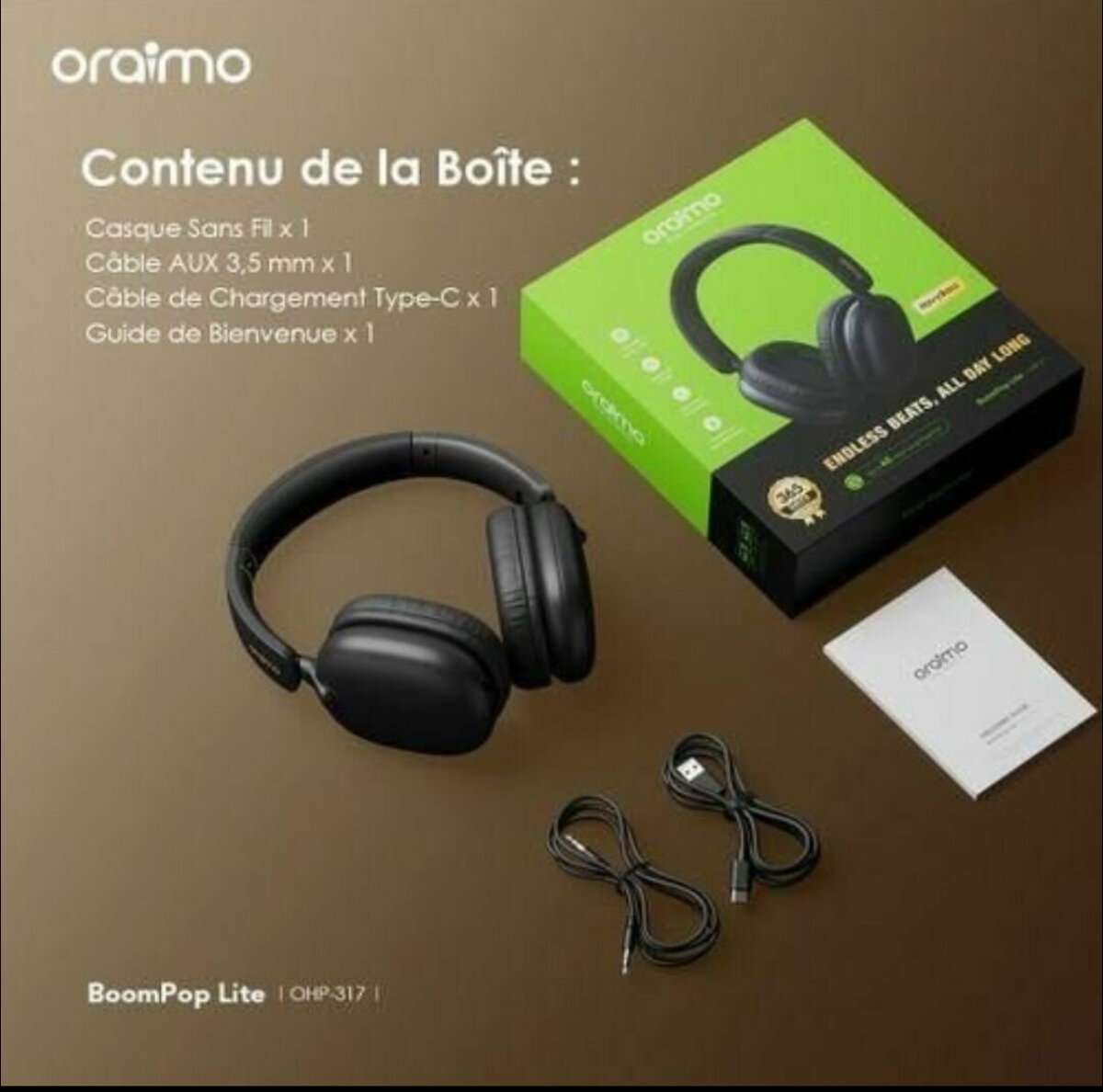 Oraimo Wireless Headphones