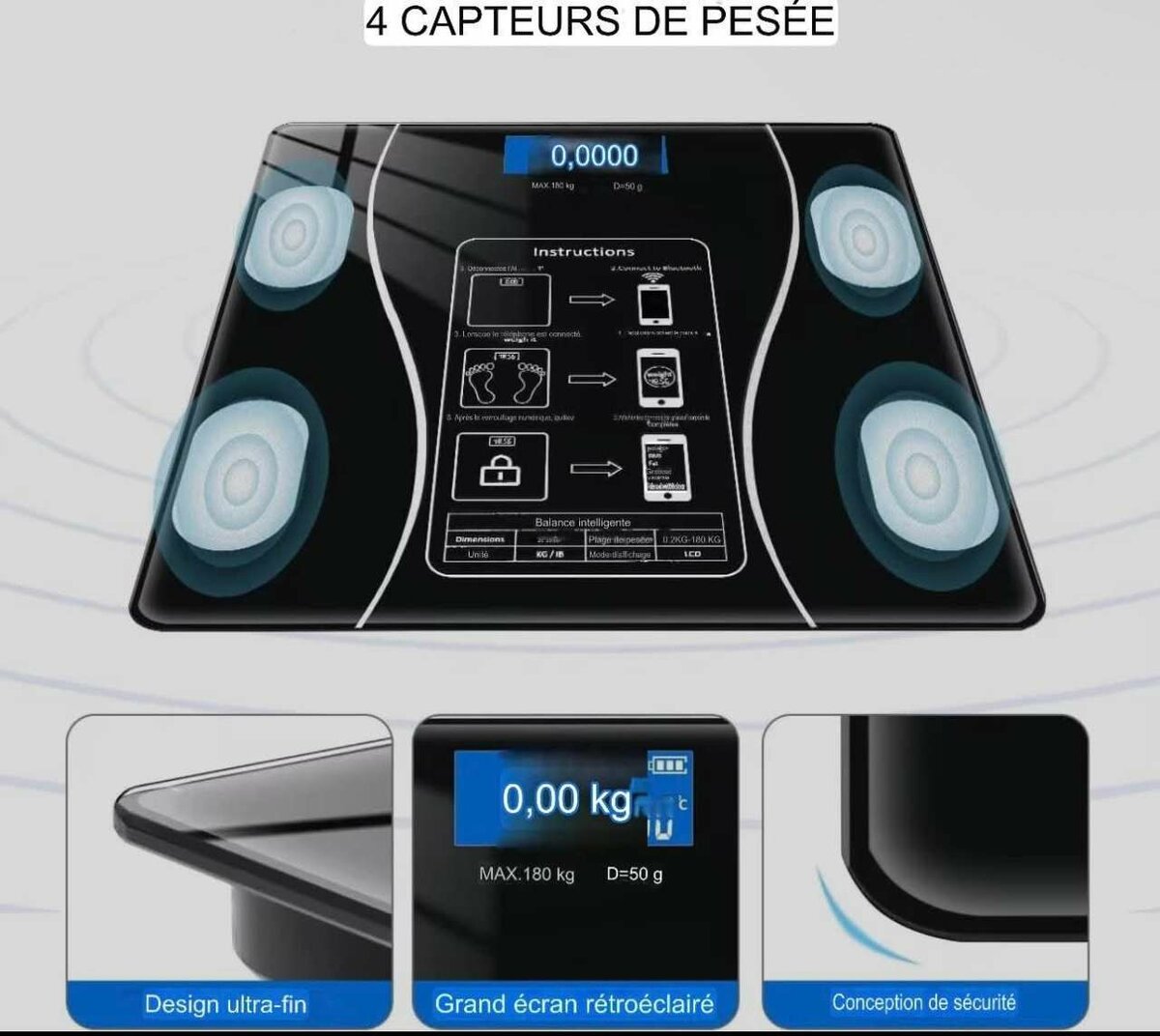 Balance Connectée Bluetooth