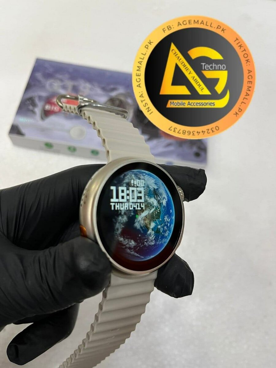 Gt9 smart watch Price in Pakistan wireless charging Cod