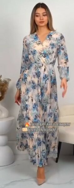  ШИФОНОВОЕ ПЛАТЬЕ