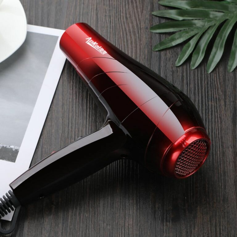 Powerful Hair Dryer plus 11pcs accessories (RED)