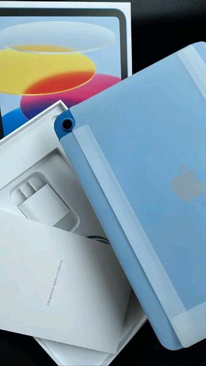 Tablette Apple Performante Bleue