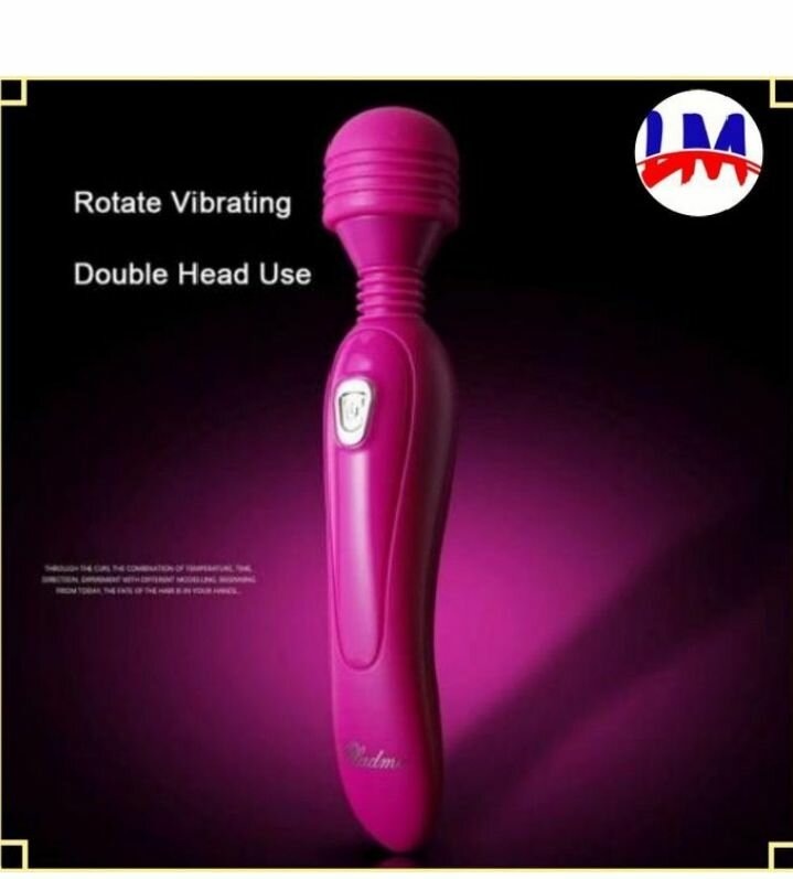 Vibromasseur double tête