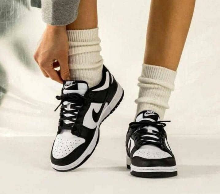Baskets Nike noir et blanc