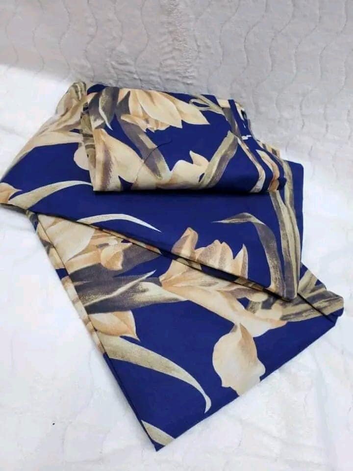 Bedsheets with print 100% cotton Double size 4pieces