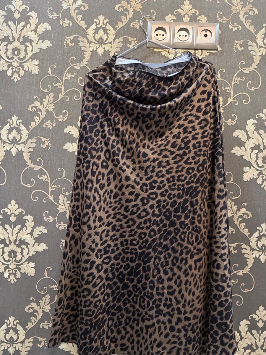 Леопардовая юбка