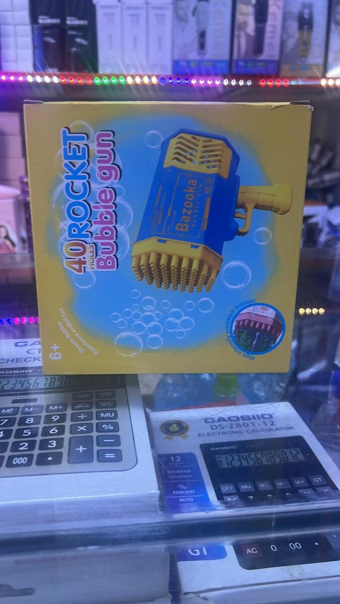 Pistolet à bulles 40 trous