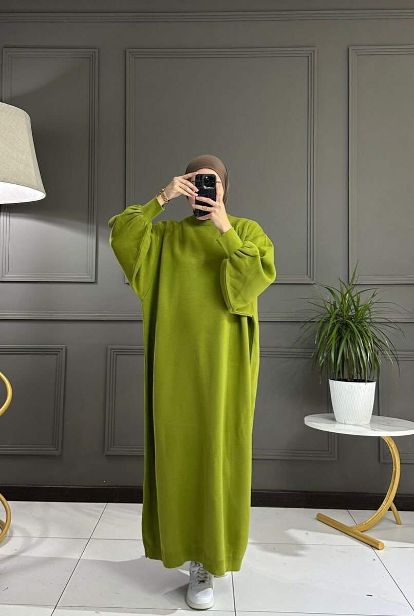 Трикотажное платье