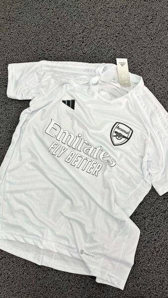 Maillot de Foot Blanc Homme