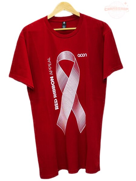 T-shirt rouge Ruban Rouge