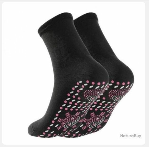 Chaussettes Chauffantes Tourmaline