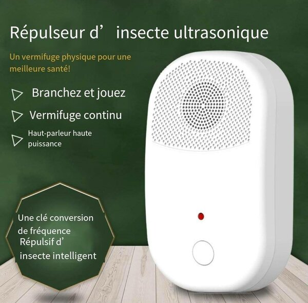 Répulseur dinsectes ultrasonique