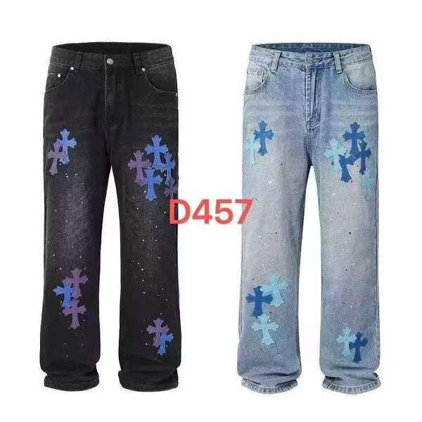 Jeans artistiques pour hommes