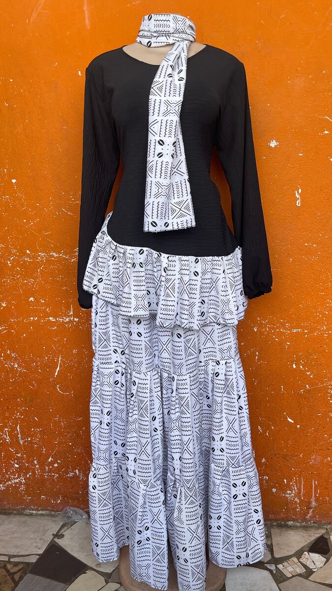 Jupe complets 100% coton