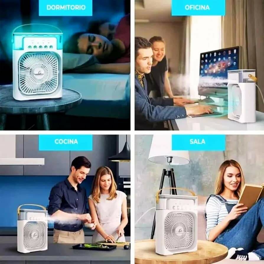 Ventilateur et humidificateur de bureau et au chevet du lit