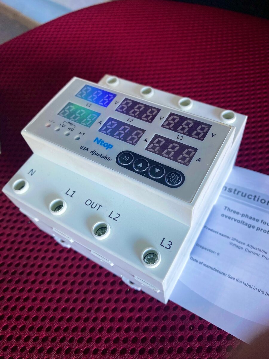 Voltage monitor 3 phase