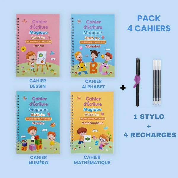 Cahiers Magiques Écriture Enfants