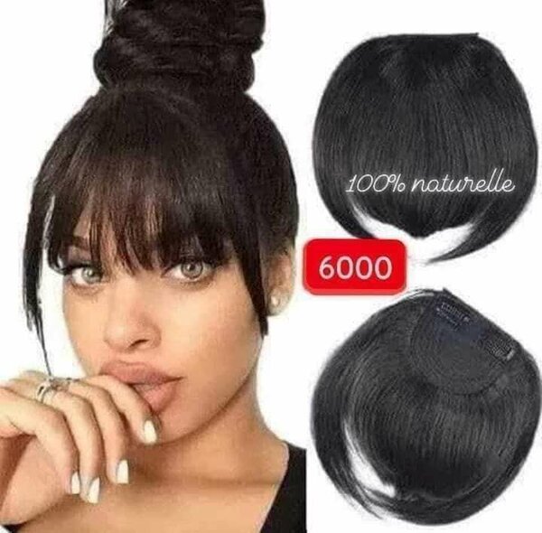 Frange à Clip Naturelle