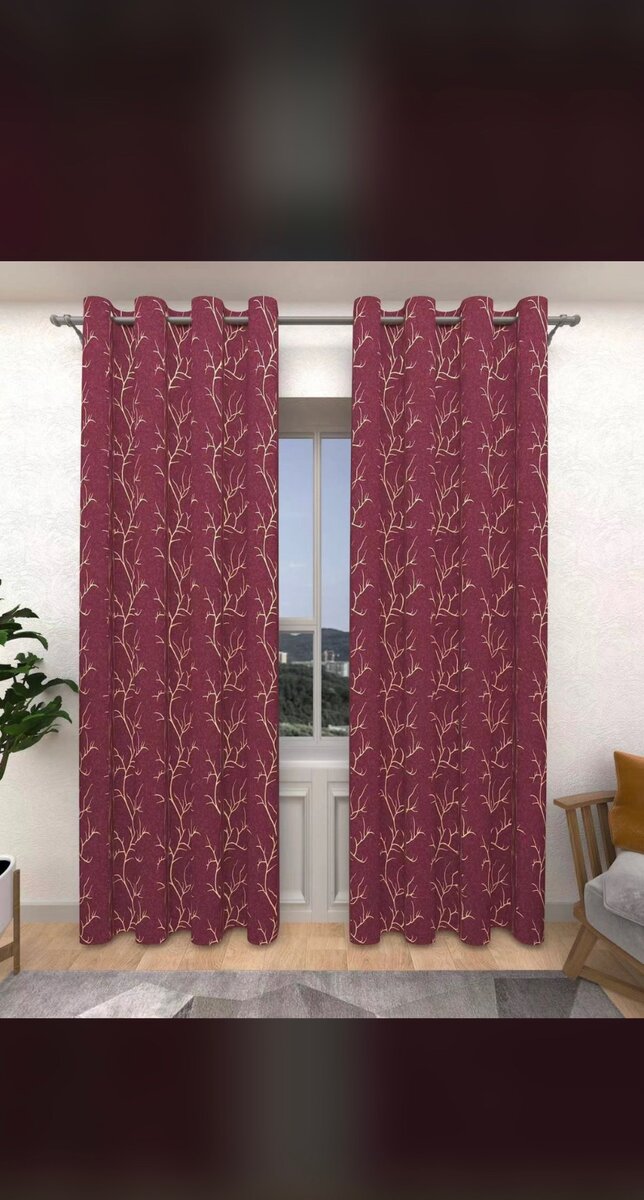 Highest Quality thick curtains (2 pieces set )