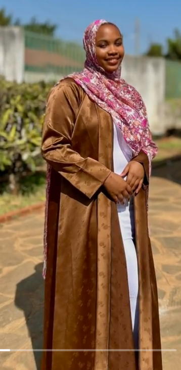 Brown abaya