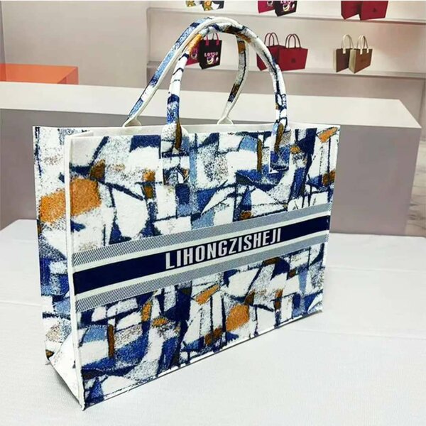 Sac cabas imprimé floral unique