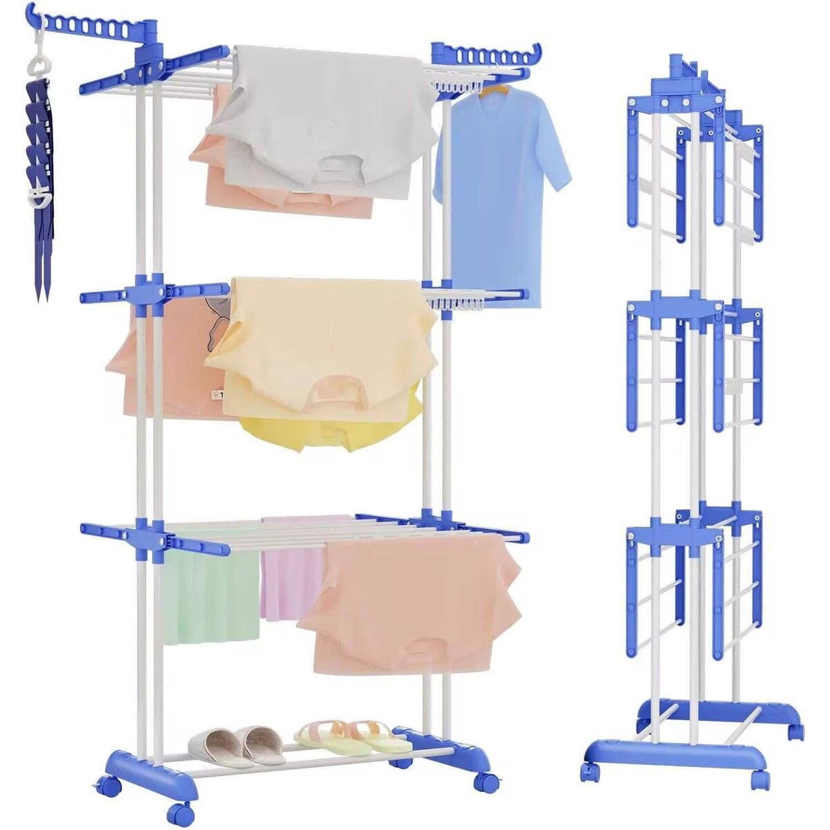 Séchoir à linge multi-niveaux