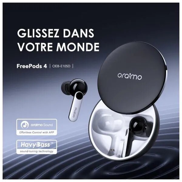 Écouteurs sans fil Oraimo FreePods 4