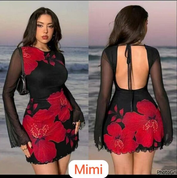 Robe Mini Femme Élégante