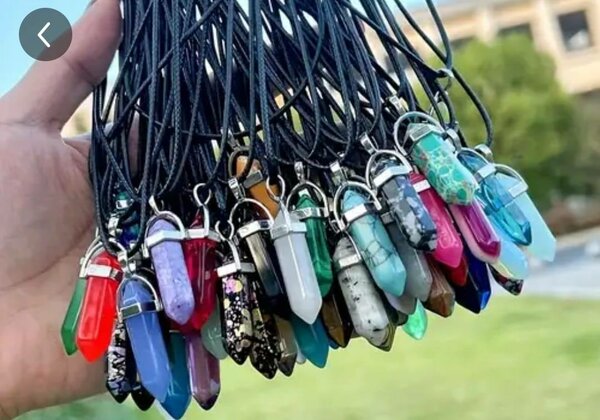 Colorful Gemstone Pendants