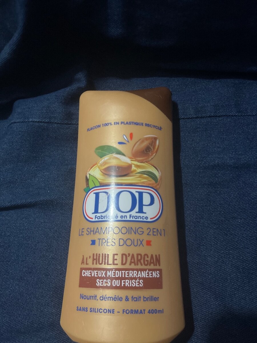 DOP Shampooing 2en1 à l'Huile d'Argan