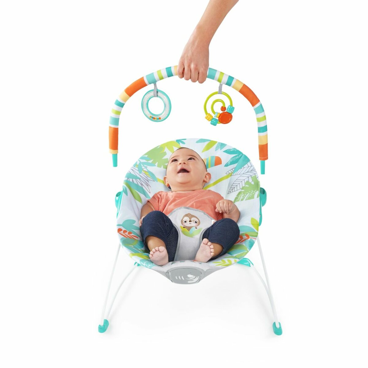 Brights Starts Rainforest baby rocker
