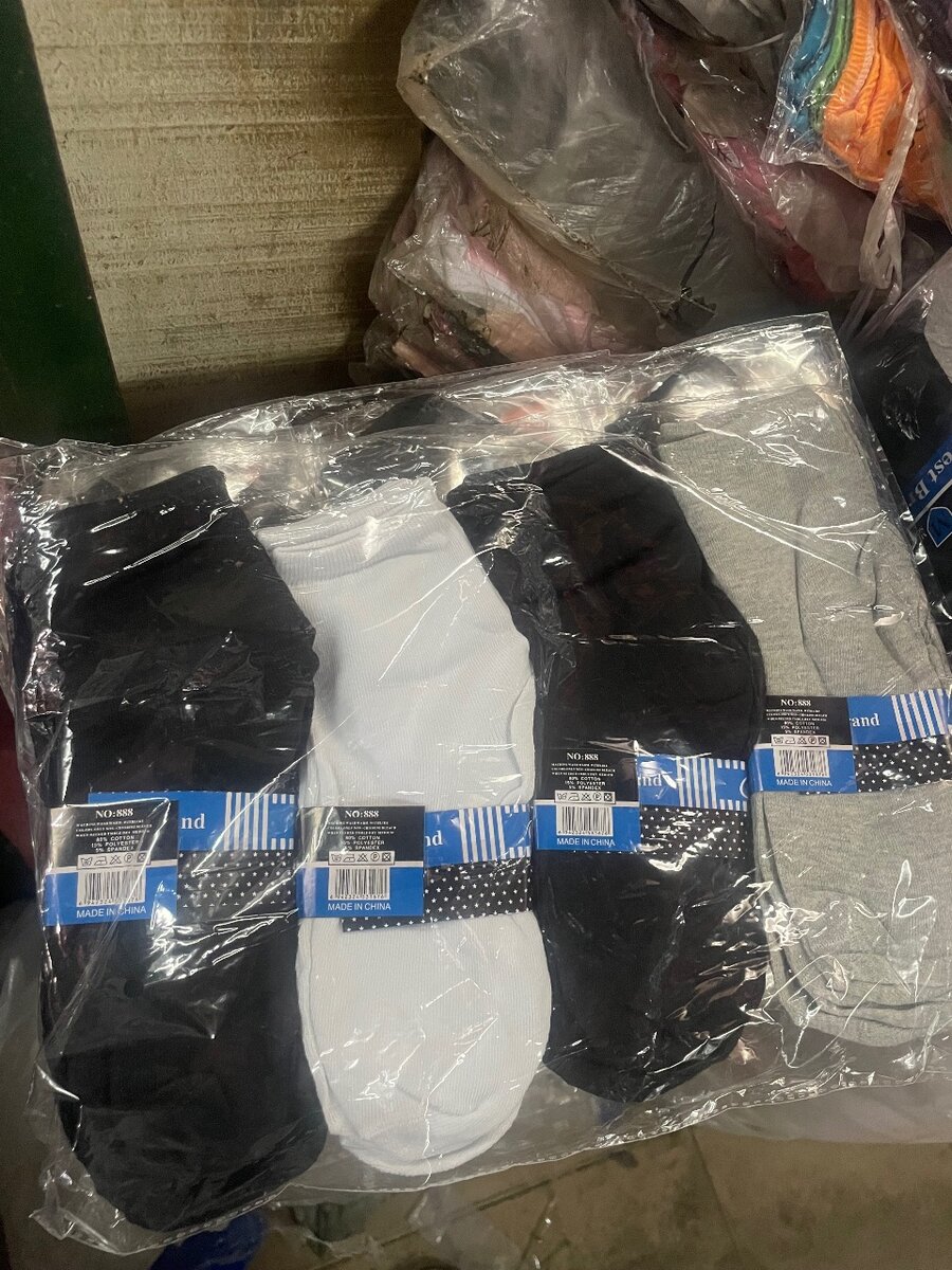 Chaussettes 100% Coton