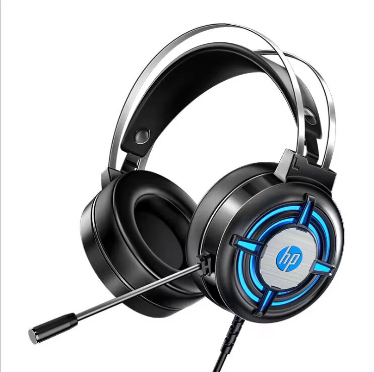 Casque gaming HP lumineux