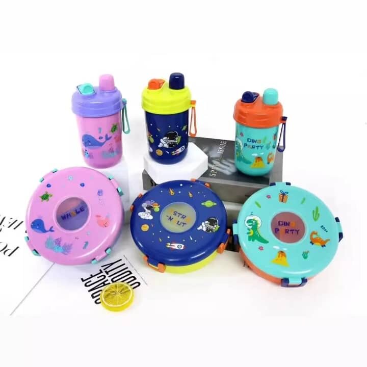 Bol + avec gourde pour enfant