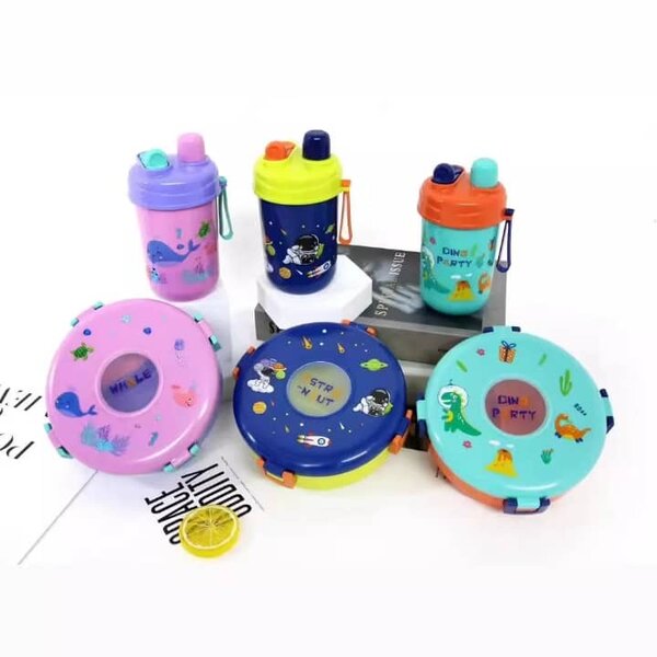 Bol + avec gourde pour enfant