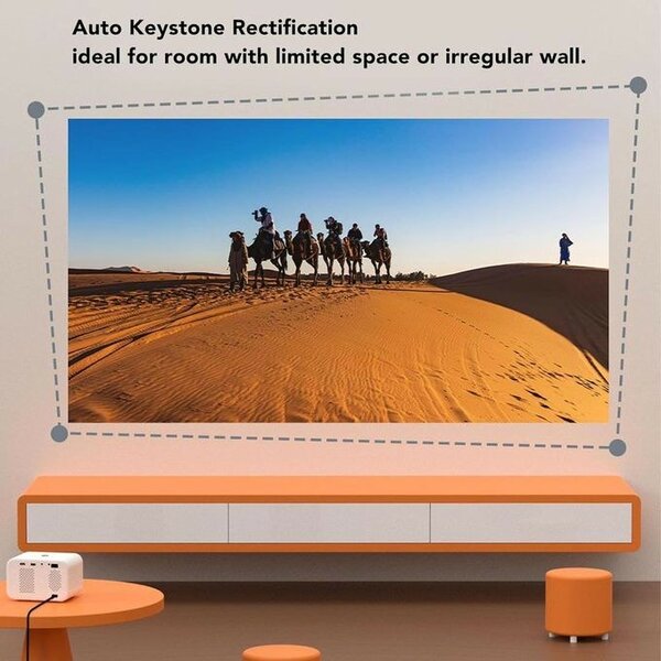 Projecteur - Technologie de projection LCD Lampe LED