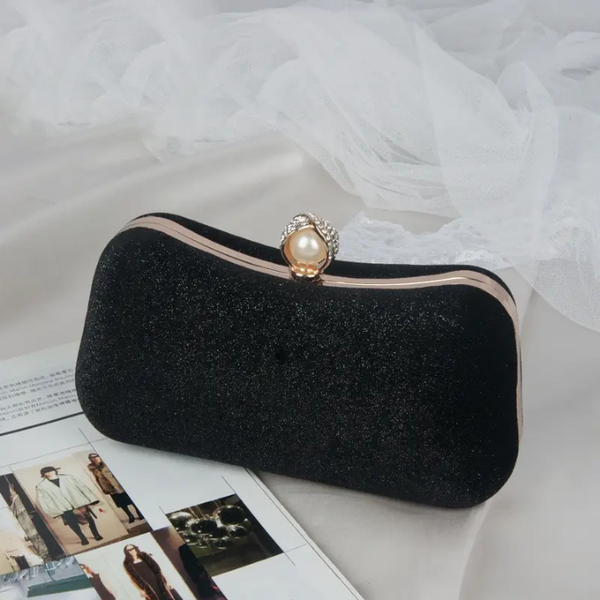 Pochette en velours