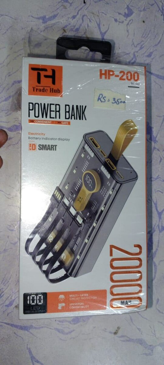 HP_200 power bank 20k mah