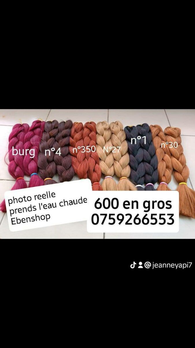 Mèche couleur unique