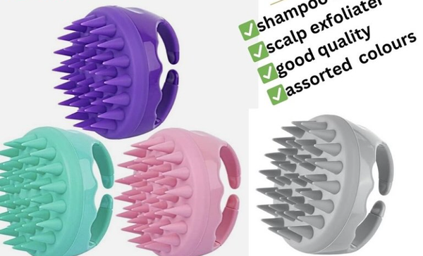 silicon scalp massager