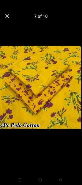 Cotton 2 Pice Suit