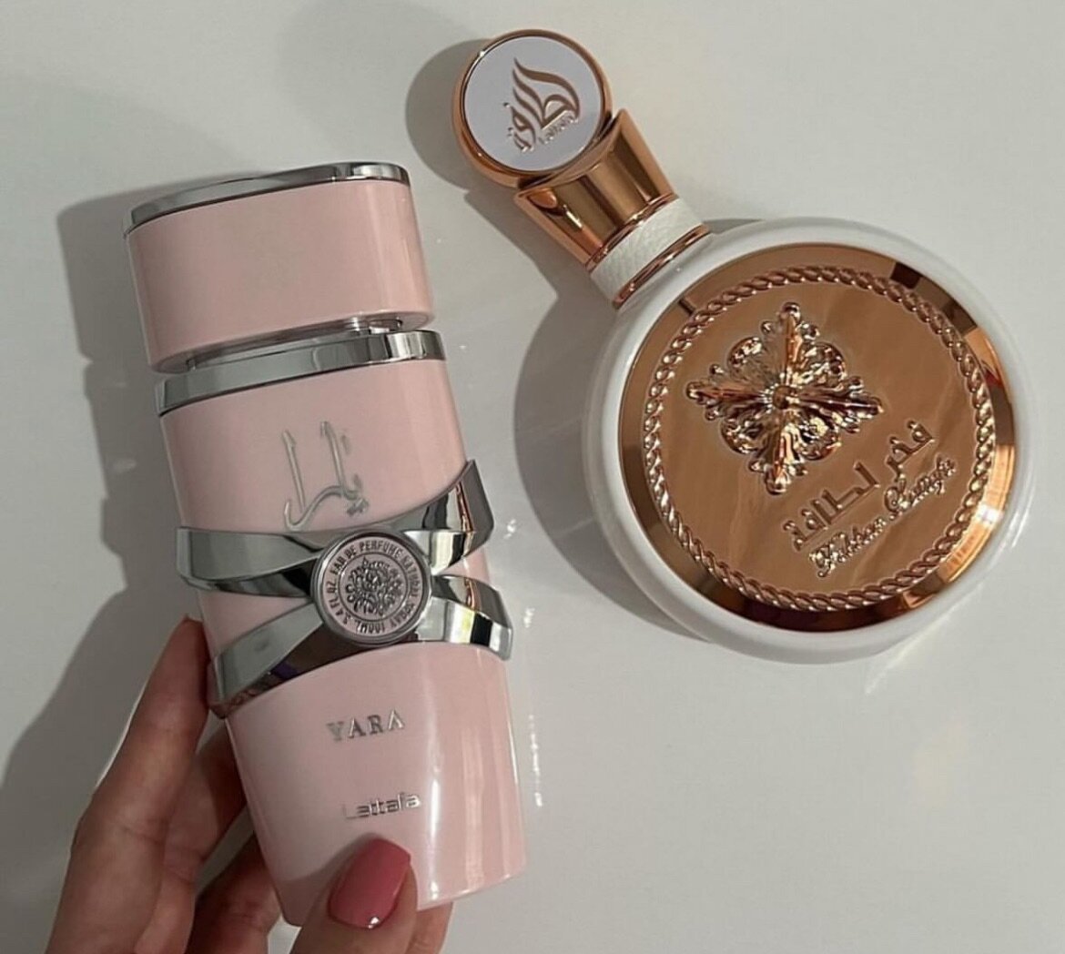 Yara pink & Fakhar perfume