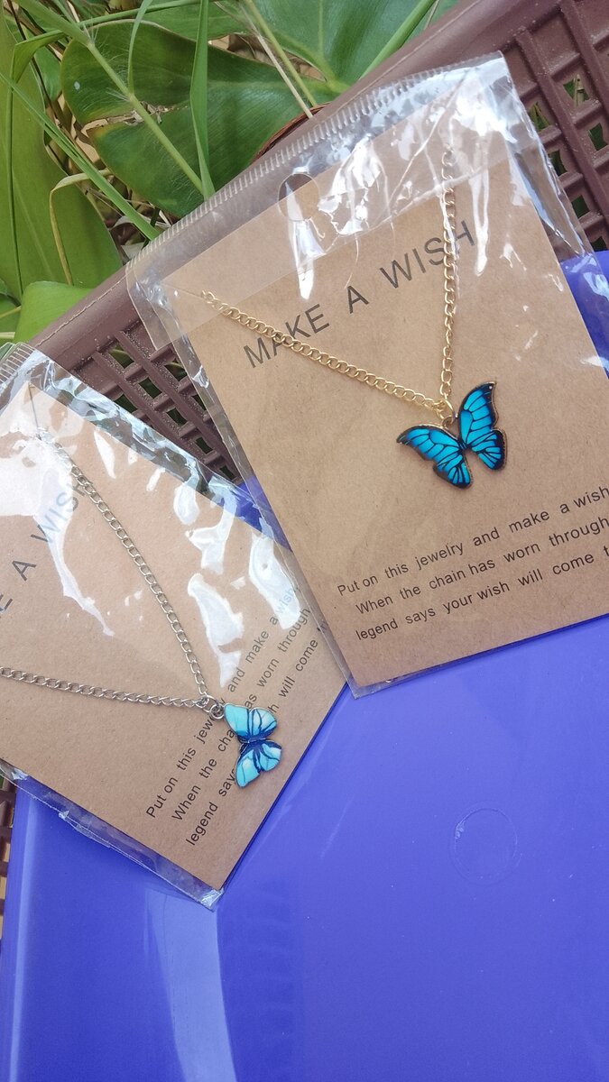 Collier en  Papillon