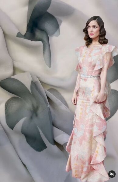 Красивый индийский шифон