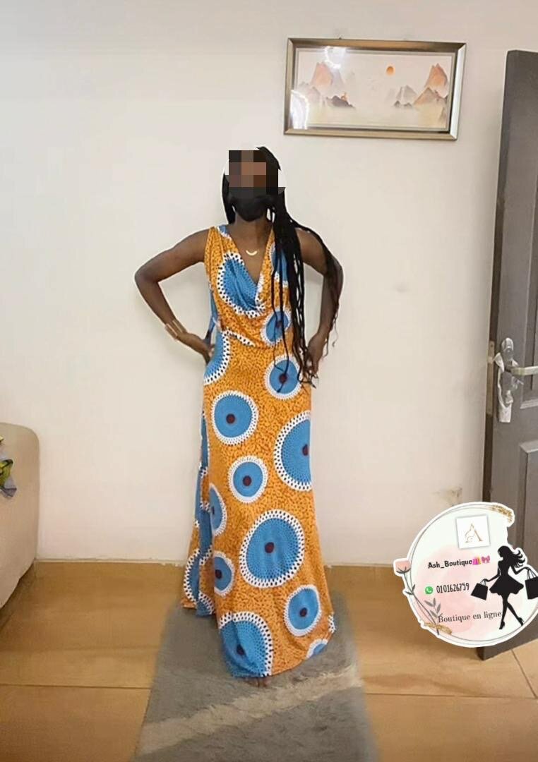 Robe longue Maxi Éthnique